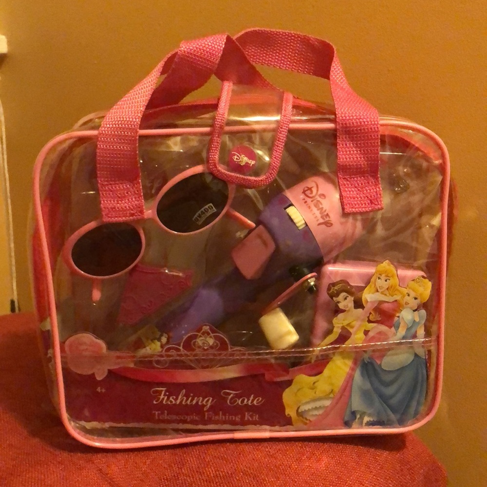 Disney Princess fishing kit tote